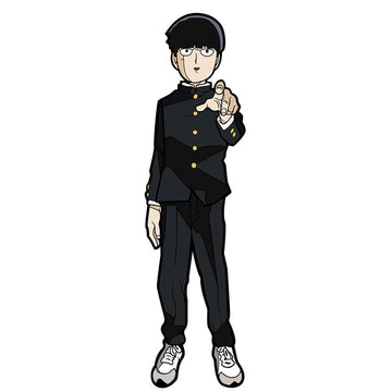 Mob Psycho 100 Shigeo Kageyama FiGPiN #376 | Classic Enamel Pin - BUCKET POPCORN
